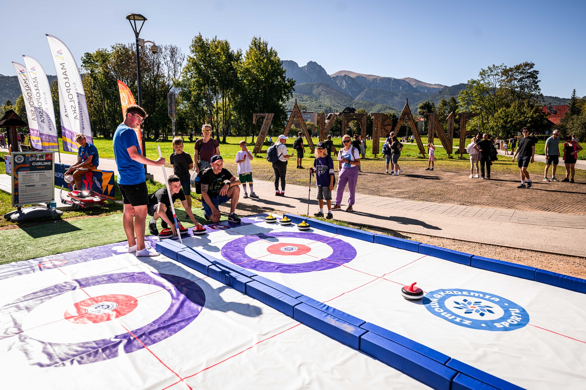 Zimowa Akademia Sportu - curling 2