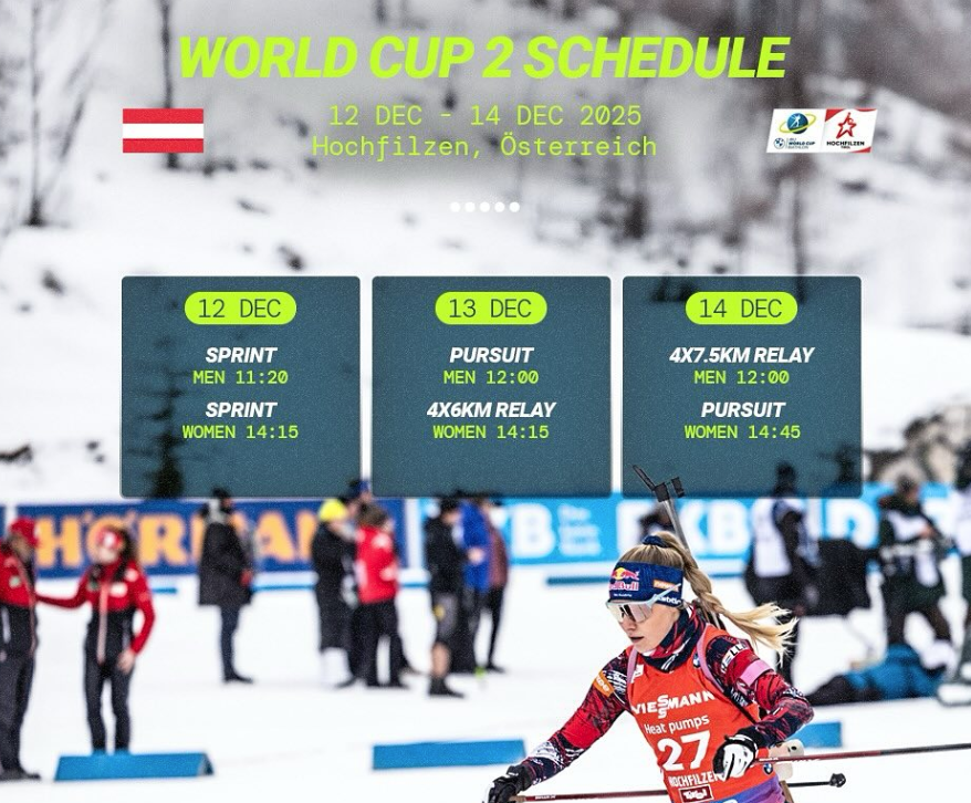 Puchar Świata w biathlonie - Hochfilzen