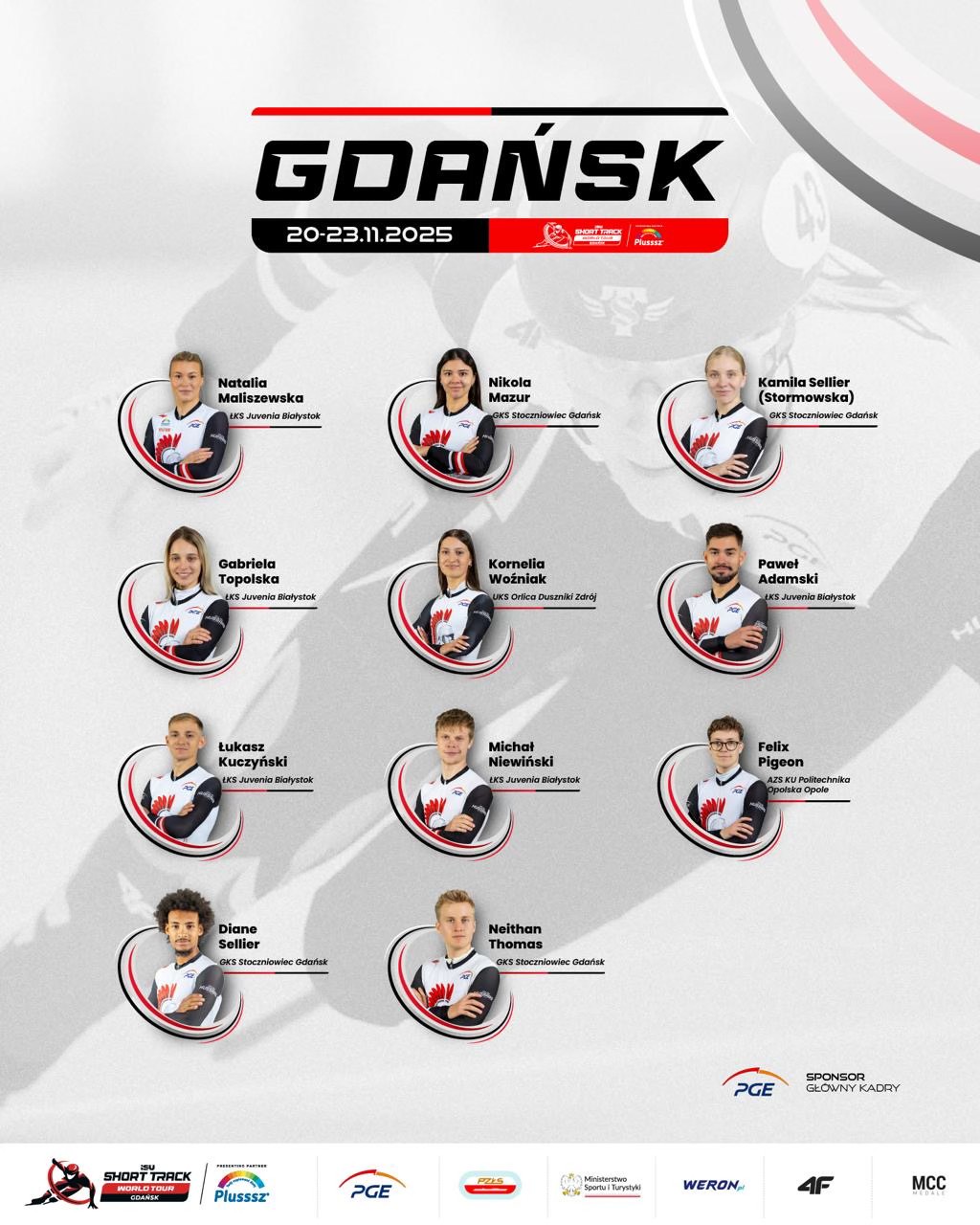 Reprezentacja Polski w short tracku