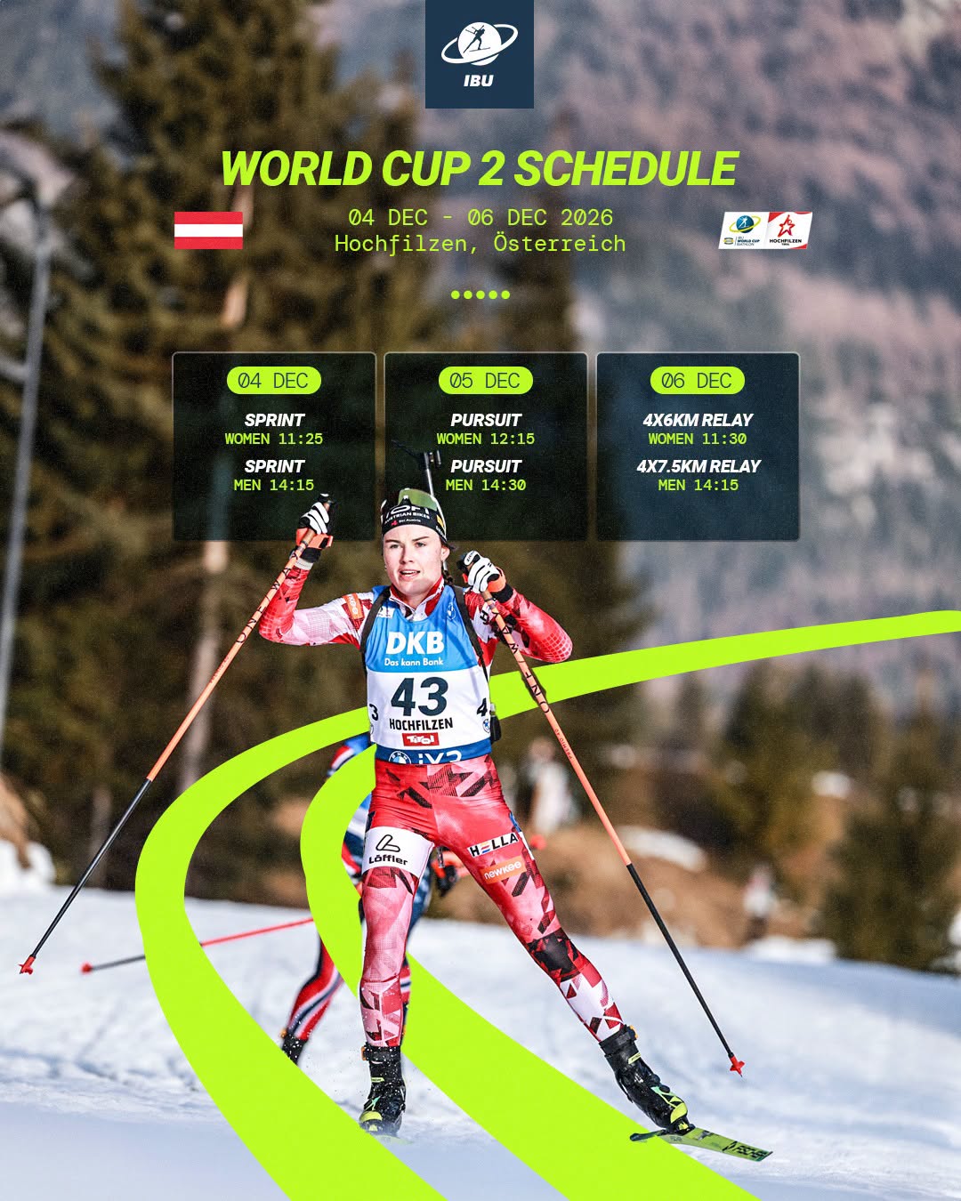 Puchar Świata w biathlonie - Hochfilzen