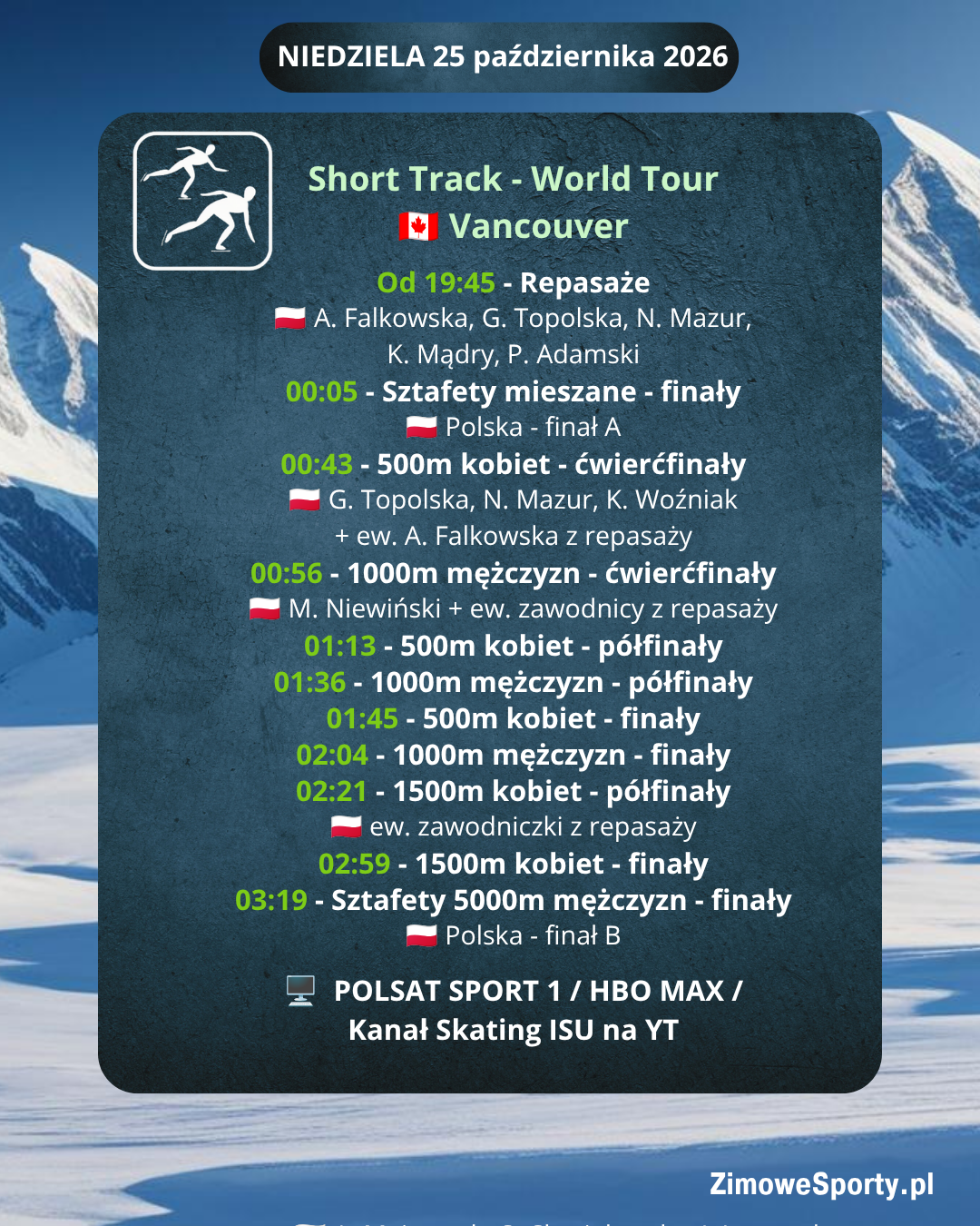 Short track - Vancouver